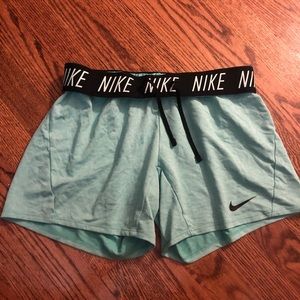 nike teal shorts
